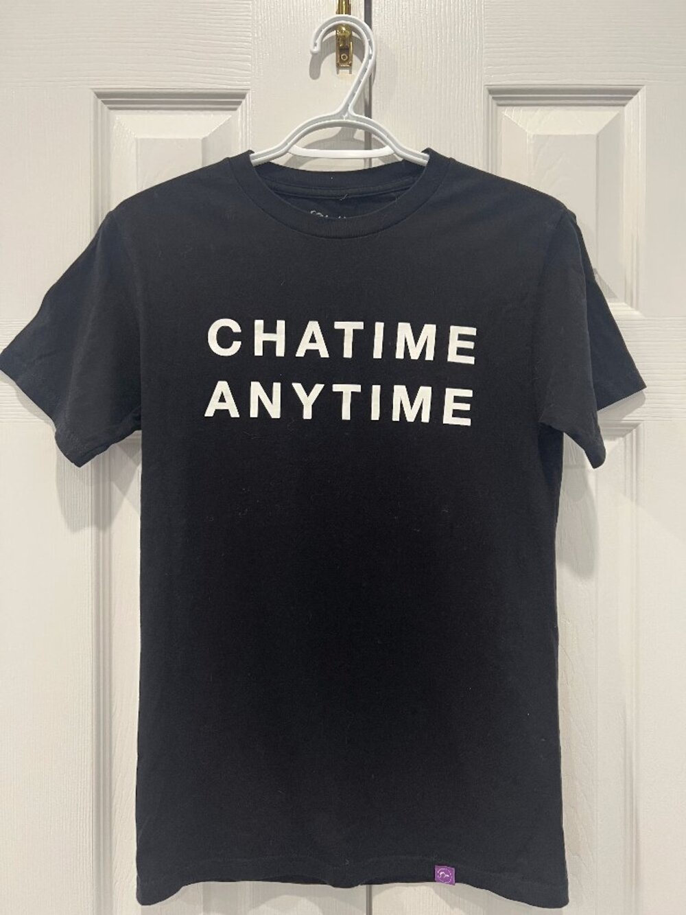 Chatime Black Graphic T-Shirt XS